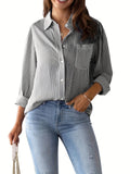 Women's Loose Casual Long-Sleeved Shirt